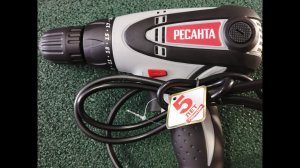 Сетевой шуруповерт СШ-550-1 Ресанта , обзор и разбор.