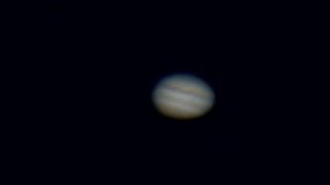 Jupiter in telescope