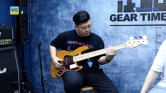 [GearTimes 3404회] 펜더 Fender Japan Made in Japan Hybrid II Jazz Bass V смотреть онлайн