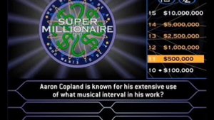Who Wants to Be A Super Millionaire? - Game 4