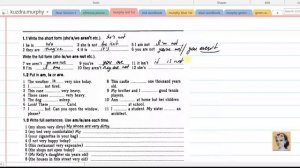 1.2 Essential Grammar in Use. Unit 1. Exercises