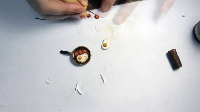 миниатюрная яичница с помидорами- процесс изготовления) смотреть онлайн