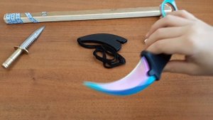 Нож Керамбит CS Go Градиент Распаковка Обзор и Тест