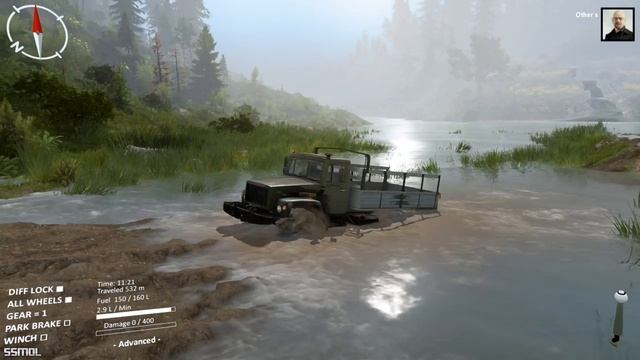 SpinTires mods Газ-3308 «Садко»