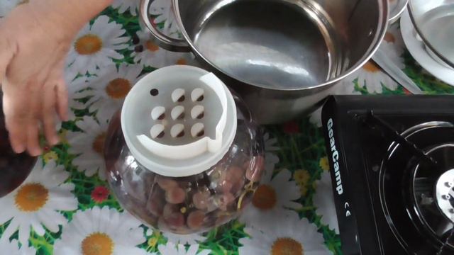 КОМПОТ З ВИНОГРАДУ 🍇🍇🍇 КОНСЕРВАЦІЯ НА ЗИМУ 🍇 Олександр і Лідушка смотреть онлайн