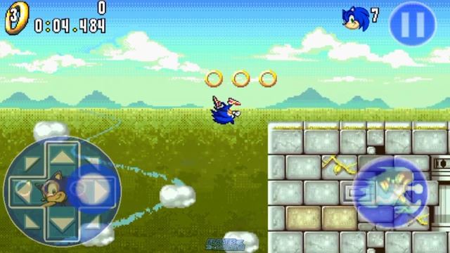 Sonic Advance Android (Java) ✪ Full Playthrough