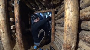 Землянка в лесу | Продолжаю копать тоннель