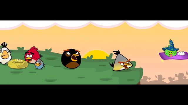 Angry Birds Power Trouble - Cutscene Theme смотреть онлайн