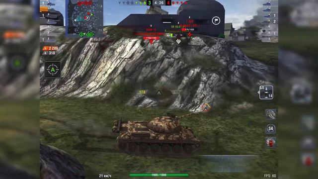 ОБЗОР тактичного БОЯ НА TVP 50/51| Wot Blitz смотреть онлайн