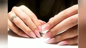 Дизайн ногтей миндальной формы 2019/Красивый маникюр на миндалевидную форму/Идеи маникюра фото