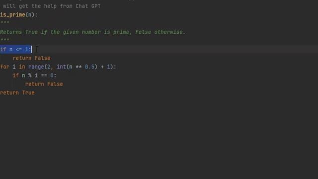 faster way of python programming | prime number with Python and ChatGPT