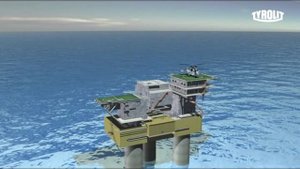 SB схематичная работа на нефтяной платформе