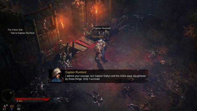 Diablo III: Reaper Of Souls - Ultimate Evil Edition Gameplay Walkthrough Part 1 PS4 - Diablo Virgin смотреть онлайн