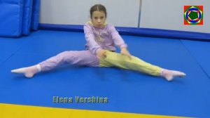 Растяжка на шпагат Разминка для пилона Stretching