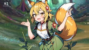 800 Летняя Лиса Сенко поет КИШ - Лесник