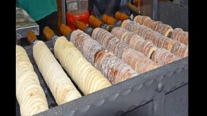 Трдельник или Трдло. Чешская выпечка|Как готовят, цены в Чехии