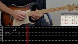 Guns N' Roses - November Rain solos (Guitar lesson with TAB)