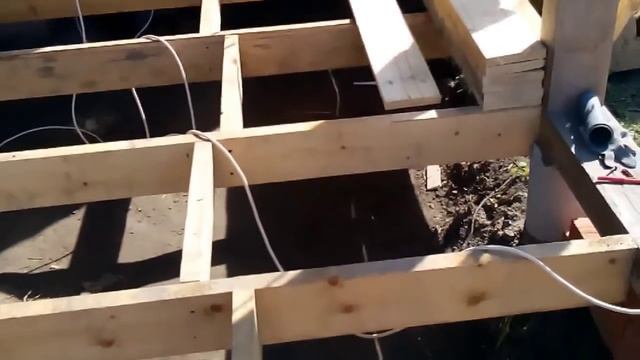 навесной пол террасы - лиственница (hinged floor terrace) смотреть онлайн