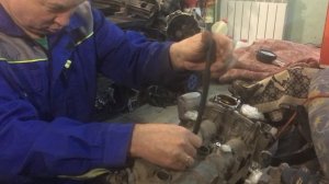 Замер компрессии двигателя Skoda Volkswagen 1,6 CFN 105 л.с. (113)