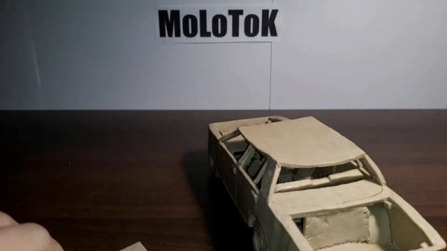 Слепил жигули из пластилина! ВАЗ 2107 из скульптурного пластилина смотреть онлайн