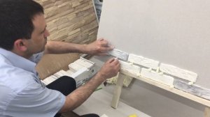 Мастер-класс по укладке гипсовой плитки в Леруа Мерлен (2)