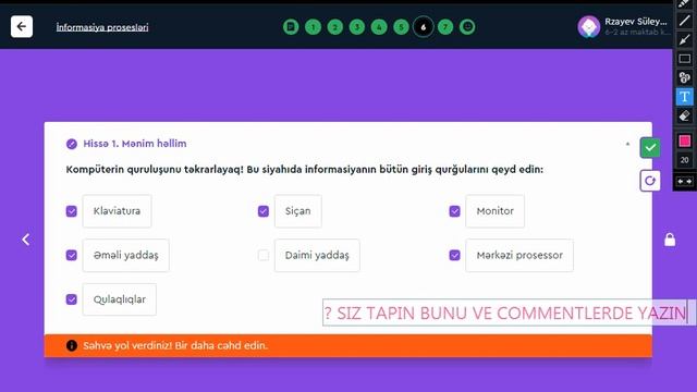 2022 | Mars algoritmika 6 ci sinif Modul 5 Ders 1,2 смотреть онлайн
