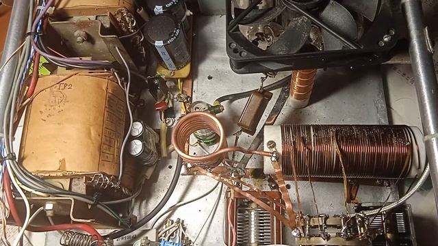 КВ усилитель мощности на 2х ГУ-29 П-контур смотреть онлайн