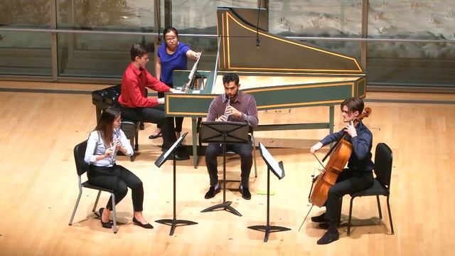 Elliott Carter: Sonata for Flute Oboe Cello and Harpsichord 1952