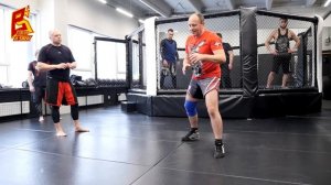 Бой с тенью для бойцов ММА - тренировка ударной техники  от тренера сборной РФ по ММА