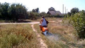 мотороллер тулица покатушки