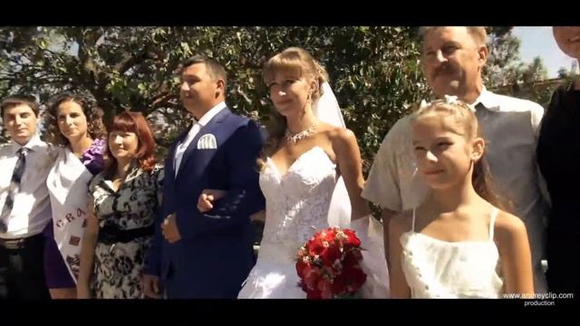 Свадьба в п. Черноморское (Крым), клип Сергей и Мария смотреть онлайн