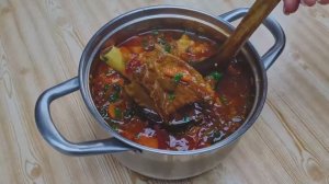 БОРЩ  ИСПАНСКИЙ! РЕЦЕПТ В ОПИСАНИИ!