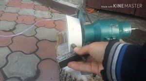 Как убрать биение шлифовальной чашки? (Решение проблемы).