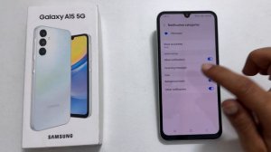 Samsung Galaxy A15 5G: How to set custom  notification sound for text messages