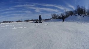 Зимняя рыбалка. Ice fishing