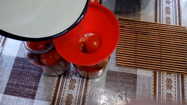 Вкусные Ароматные Помидоры со Сливами на зиму. Лёгкий рецепт без стерилизации !