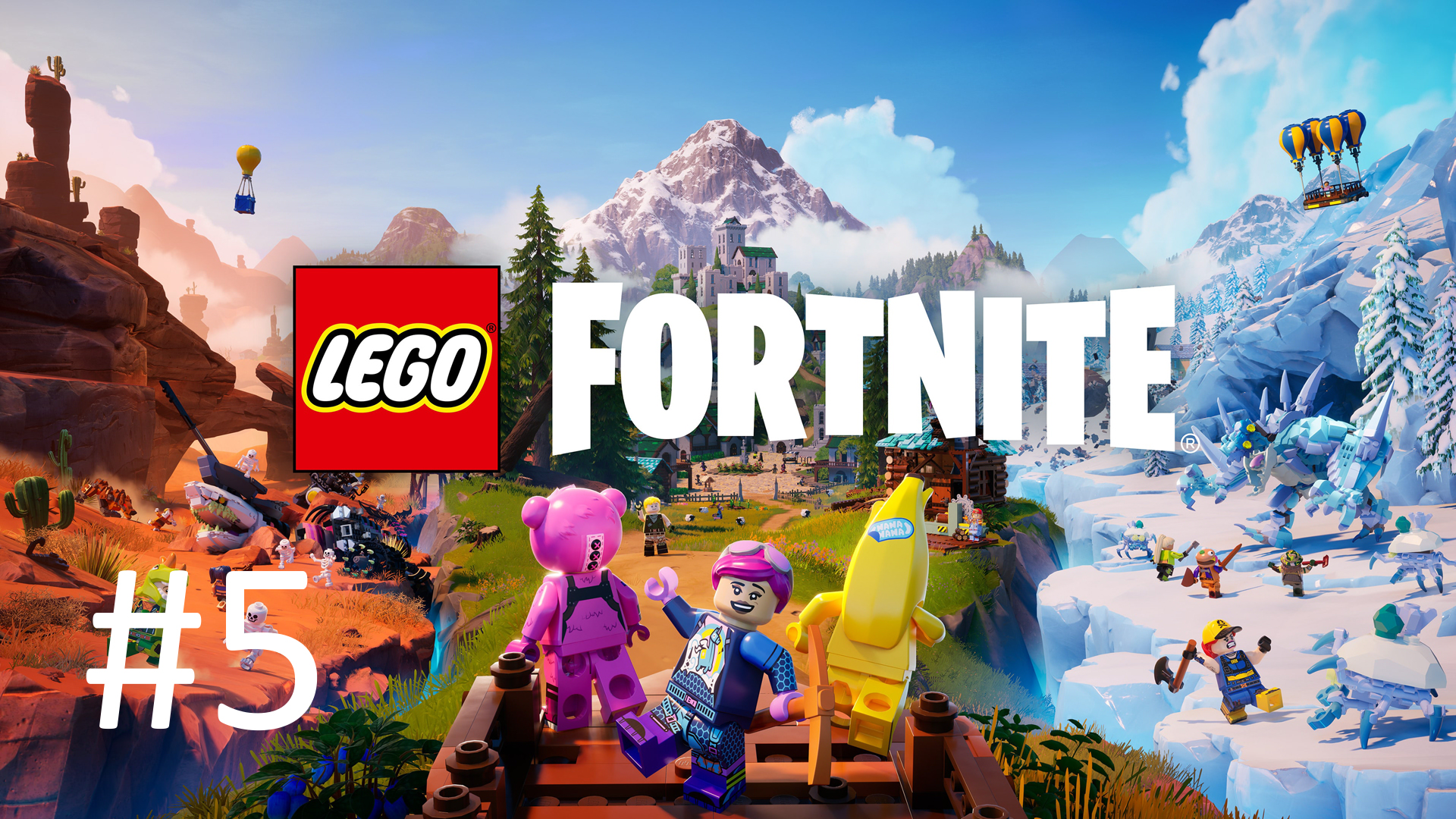 Играем в LEGO Fortnite - Часть 5 (кооператив)