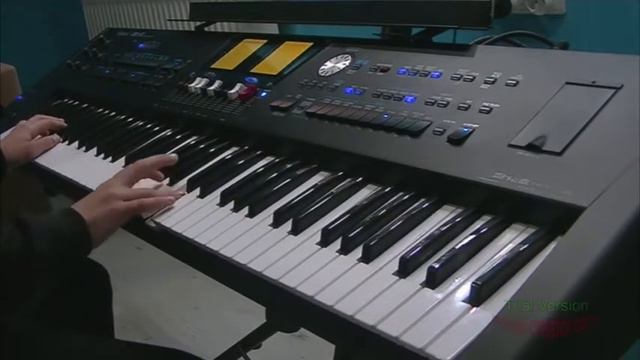 Przekorny los Akcent keyboard Roland BK-9 смотреть онлайн