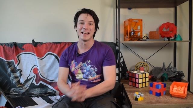 The Rubik's Cube Mechanism - 3D Printed! смотреть онлайн