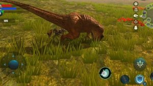 T-REX vs VELOCIRAPTOR | Dino Simulator 3D | Dinosaurus Game