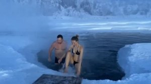 Оймякон, Якутия. Пляж в −60 °C