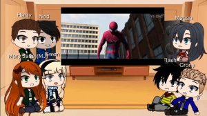 Peter Parker's Classmates and Bullies React to Him (Spider Man Parody by @VS GAG) | Gacha Club |