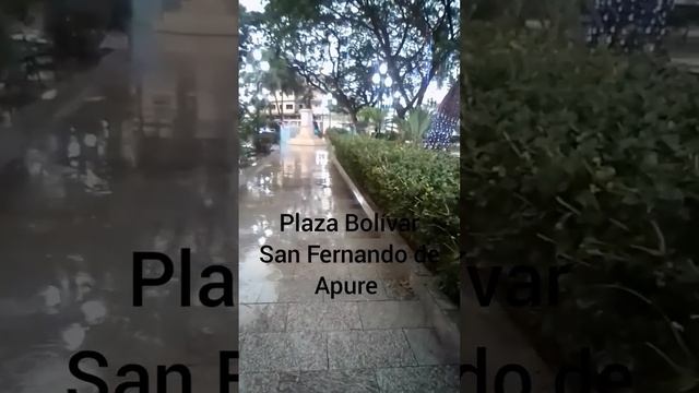 plaza Bolívar de San Fernando de Apure- Venezuela