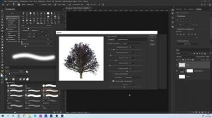 ДЕРЕВО в ФОТОШОПЕ за 1 КЛИК. Урок по фотошопу.