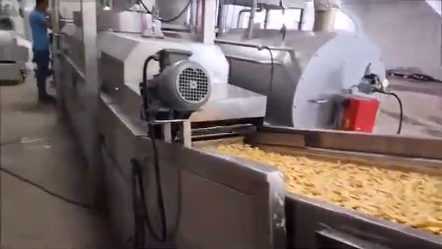 Линия Фритюр кукурузные чипсы OZSTAR смотреть онлайн