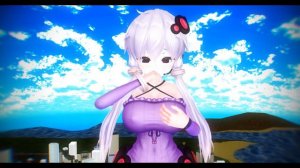 MMD giantess yukari breast growth