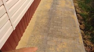 Результат укладки брусчатки за 600 рублей квадратный метр