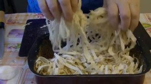Лапшевник (запеканка) из лаваша