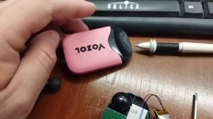 замена аккумулятора  от электронной сигареты для наушников readmi air dots 2