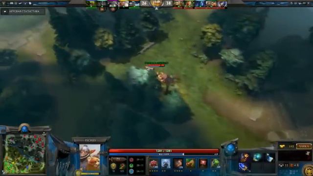 Юный дотер играет на Techies смотреть онлайн